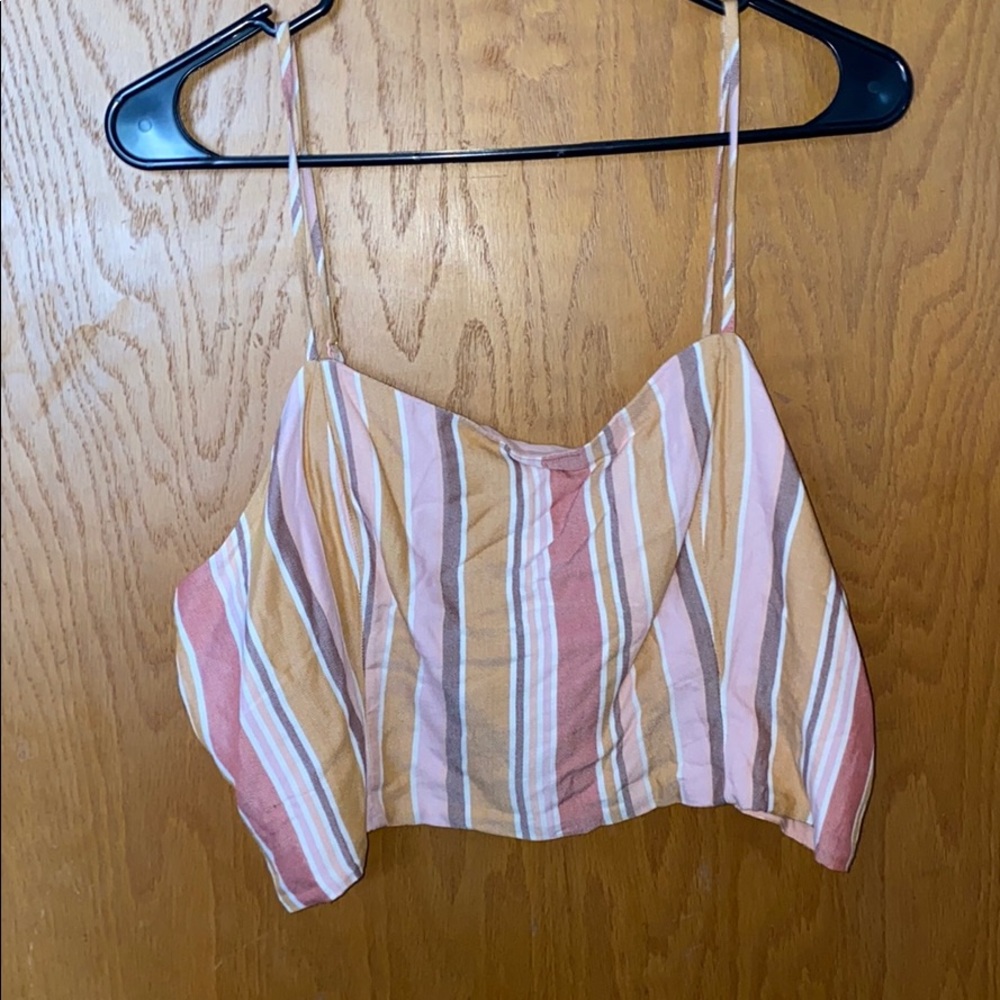 striped tank top